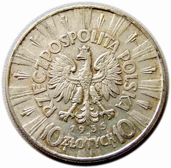 10 złotych 1935 Józef Piłsudski Warszawa (2)