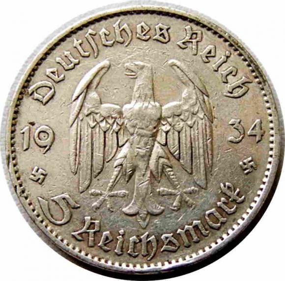 5 marek 1934 Niemcy Stuttgart Kościół w Poczdamie (2)