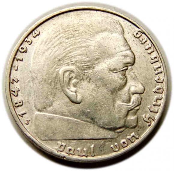 2 marki 1939 Niemcy Hamburg (1)