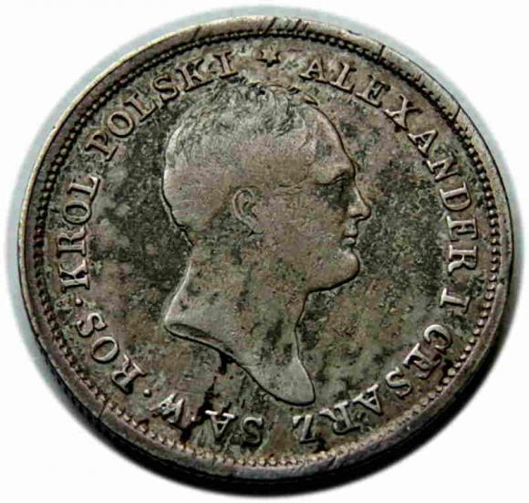 2 złote 1820 Aleksander I Romanow Królestwo Polskie Warszawa (1)