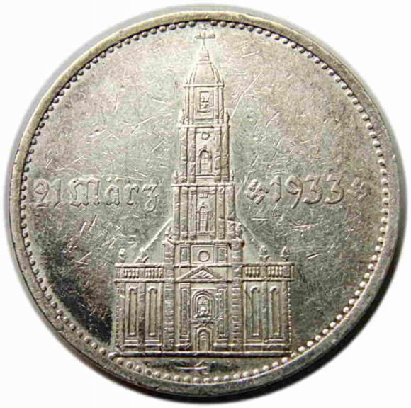 5 marek 1934 E Niemcy Muldenhutten Kościół w Poczdamie (1)