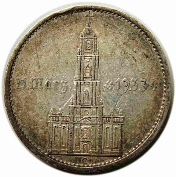 5 marek 1934 E Niemcy Muldenhutten Kościół w Poczdamie (1)