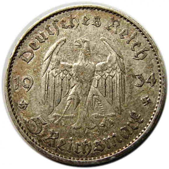 5 marek 1934 E Niemcy Muldenhutten Kościół w Poczdamie (2)