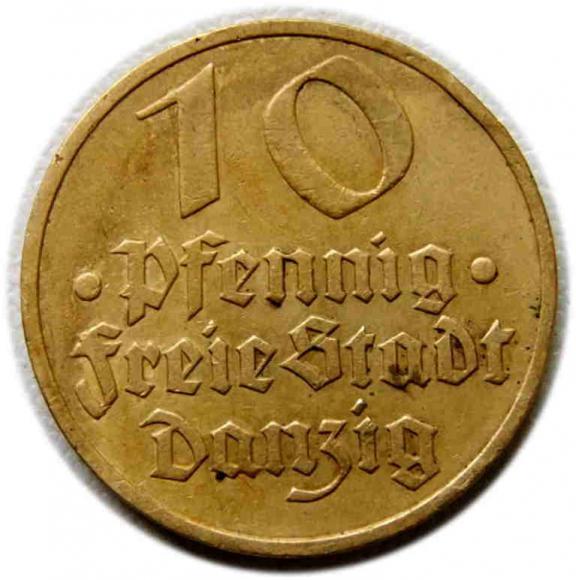 10 fenigów 1932 Wolne Miasto Gdańsk (1)