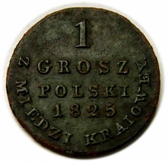 1 grosz 1825 Królestwo Polskie Warszawa (1)