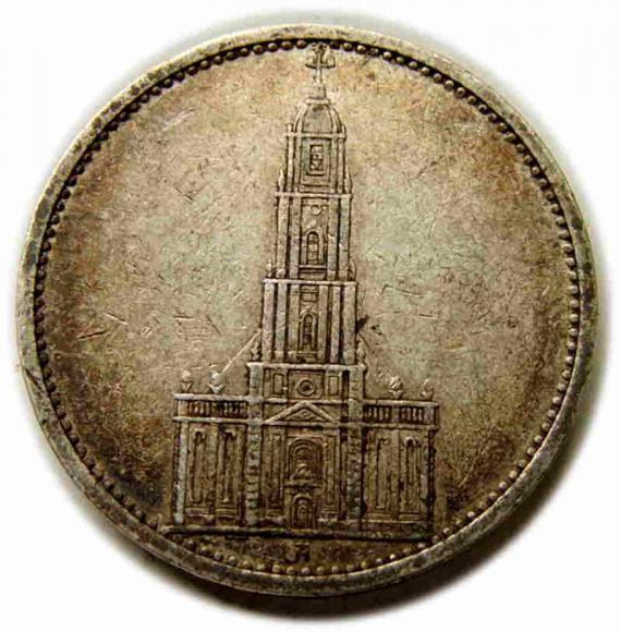 5 marek 1935 A Berlin Niemcy kościół srebro (1)