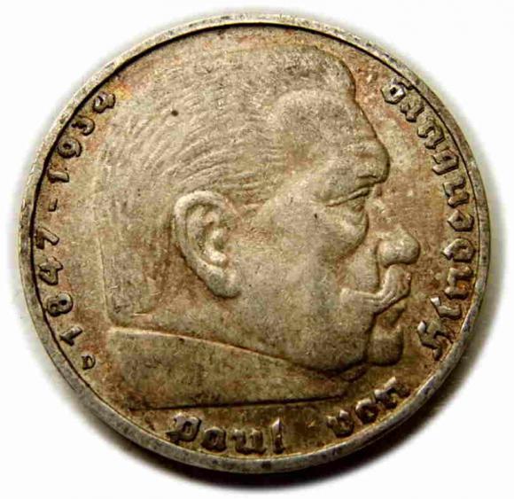 5 marek 1935 D Monachium Niemcy srebro (1)