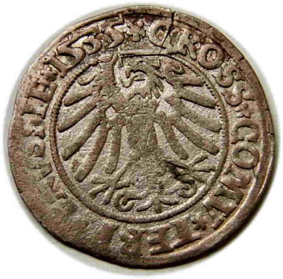 Grosz pruski 1535 Zygmunt I Stary Prusy Królewskie Toruń (2)