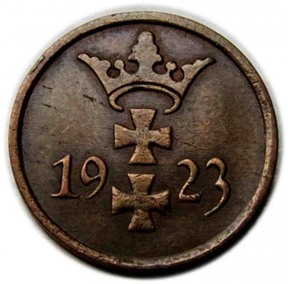 1 fenig 1923 Wolne Miasto Gdańsk (2)