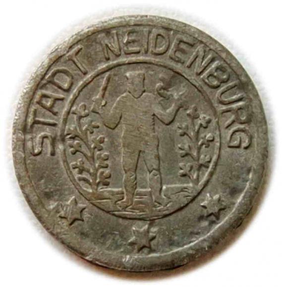 10 fenigów 1918 Nidzica / Neidenburg (2)