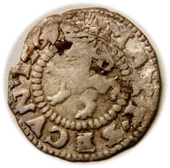 Fenig 1569 Maksymilian II Habsburg Kutna Hora (1)