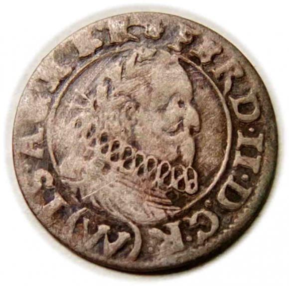 1 krajcar 1627 Ferdynand II Habsburg Wrocław (1)