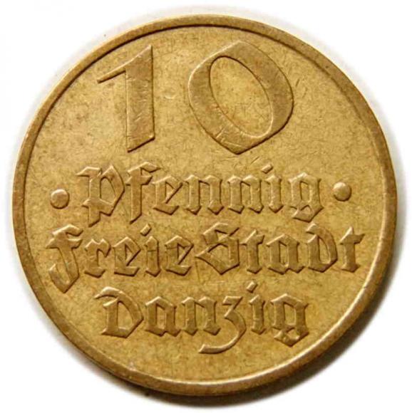 10 fenigów 1932 Wolne Miasto Gdańsk (1)
