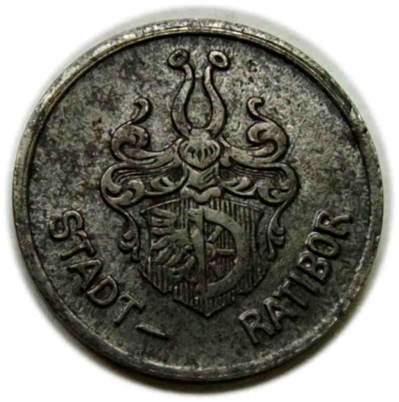 10 fenigów 1919 Racibórz Ratibor (2)