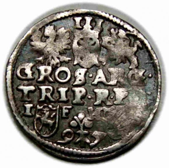 Trojak 1597 Zygmunt III Waza Poznań (2)