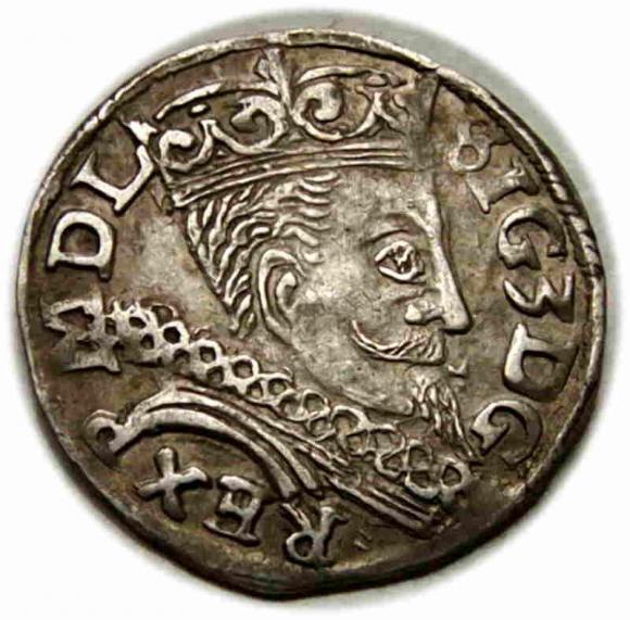 Trojak 1597 Zygmunt III Waza Lublin (1)
