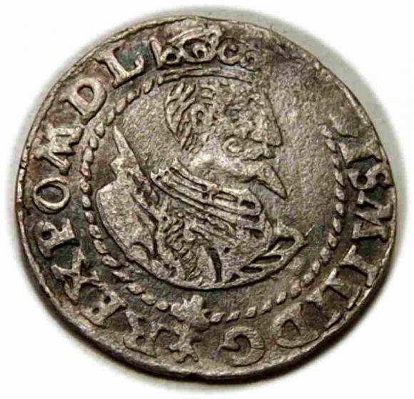Grosz 1597 Zygmunt III Waza Poznań (1)