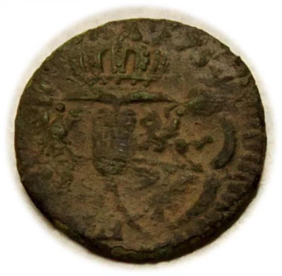 Szeląg 1754 August III Sas Gubin (2)