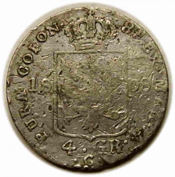4 grosze 1808 Fryderyk Wilhelm III Prusy (2)