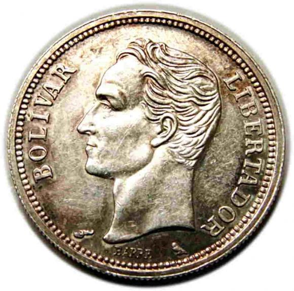 1 boliwar 1965 Wenezuela (1)