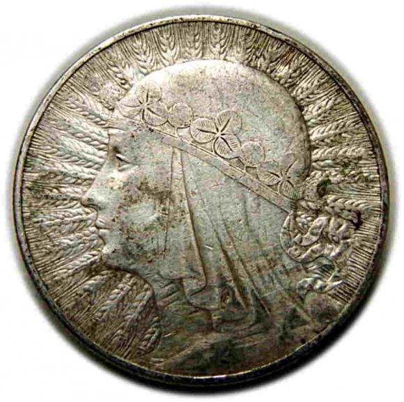 10 złotych 1933 Głowa Kobiety II RP Warszawa (1)
