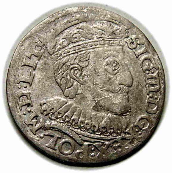 Trojak 1591 Zygmunt III Waza Olkusz (1)