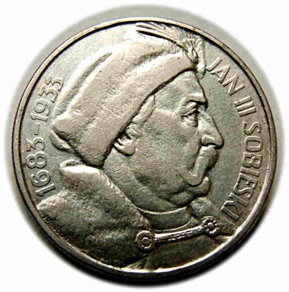 10 złotych 1933 Jan III Sobieski II RP (1)