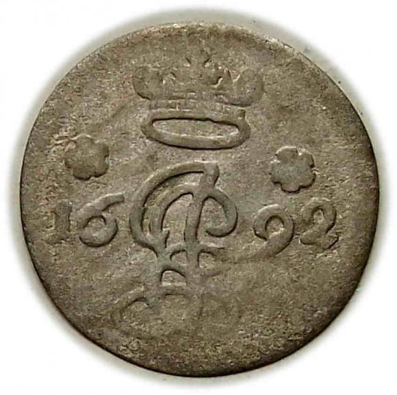 4 fenigi 1692 Jobst Edmund von Brabeck Hildesheim (2)