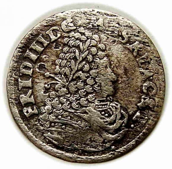 Trojak 1697 Fryderyk III Brandenburski Prusy Królewiec (1)