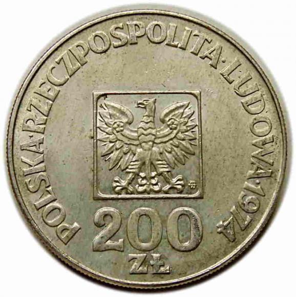 200 złotych XXX lat PRL 1974 Warszawa (2)