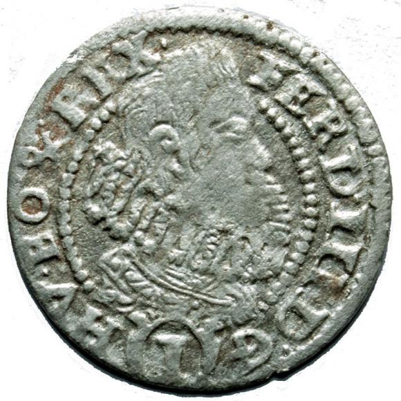 1 krajcar 1629 Ferdynand III Habsburg Kłodzko (1)