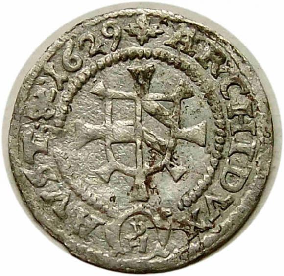 1 krajcar 1629 Ferdynand III Habsburg Kłodzko (2)