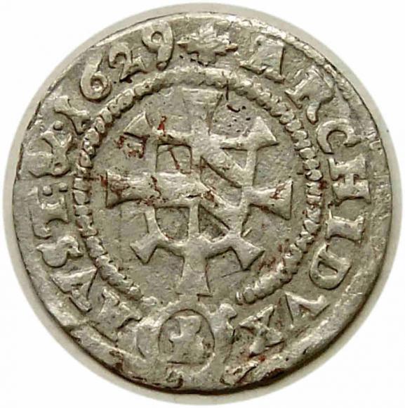 1 krajcar 1629 Ferdynand III Habsburg Kłodzko (2)