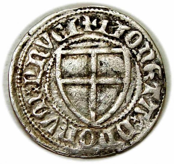 Szeląg Winrych von Kniprode Zakon Krzyżacki (1)