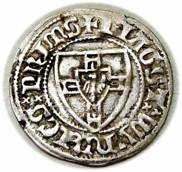 Szeląg Winrych von Kniprode Zakon Krzyżacki (2)
