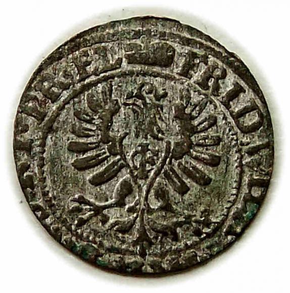 Szeląg 1653 Fryderyk Wilhelm Prusy Królewiec (2)