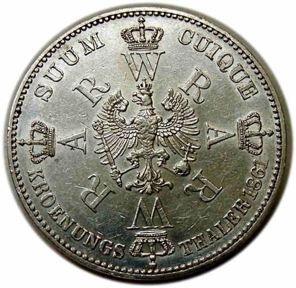 Talar 1861 Wilhelm I Hohenzollern Prusy Berlin (2)