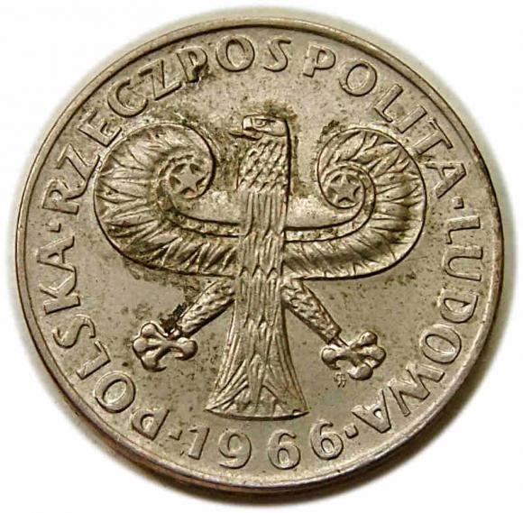 10 złotych 1966 VII wieków Warszawy PRL  (2)