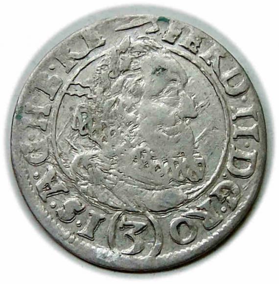 3 krajcary 1627 Ferdynand I Habsburg Wrocław (1)