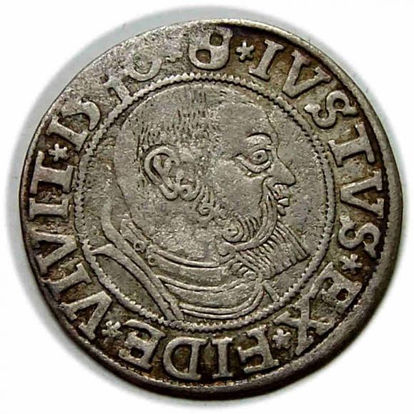 Grosz 1540 Albrecht Hohenzollern Księstwo Pruskie Królewiec (1)