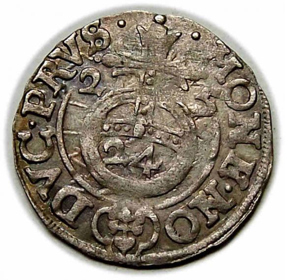 Półtorak 1625 Jerzy Wilhelm Księstwo Pruskie Królewiec (1)