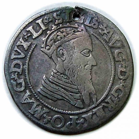 Czworak 1568 Zygmunt II August Litwa Wilno (1)