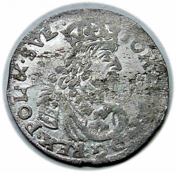 Szóstak 1662 Jan Kazimierz Bydgoszcz (1)