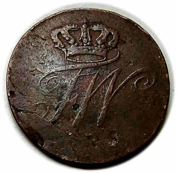 1/2 krajcara 1788 Fryderyk Wilhelm II Wrocław (2)