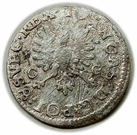 Dwugrosz 1650 Jan Kazimierz Bydgoszcz (2)