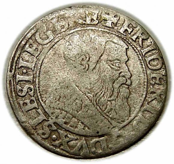 Grosz 1542 Fryderyk II Legnicki Księstwo Brzesko - Legnicko - Wołowskie Legnica (1)