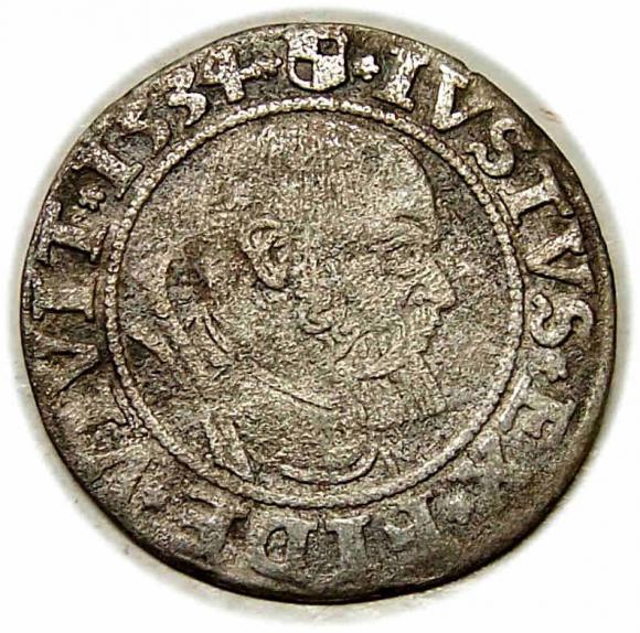 Grosz 1534 Albrecht Hohenzollern Księstwo Pruskie Królewiec (1)
