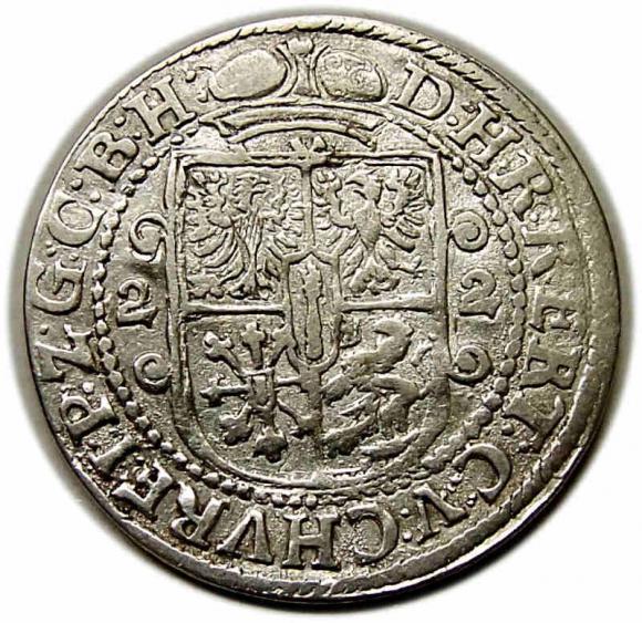 Ort 1622 Jerzy Wilhelm Księstwo Pruskie Królewiec (2)