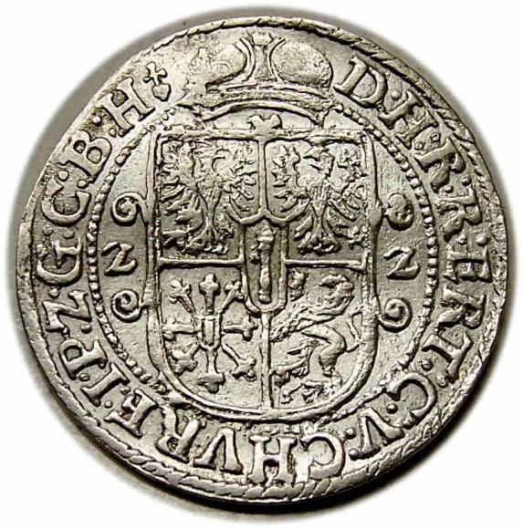 Ort 1622 Jerzy Wilhelm Księstwo Pruskie Królewiec (2)