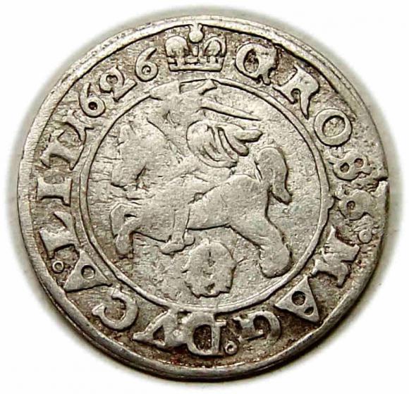 Grosz 1626 Zygmunt III Waza Wilno (2)